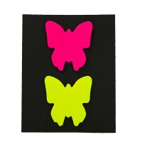 Notas adhesivas mariposas