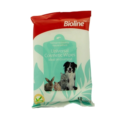 Toallas humedas para mascotas bioline